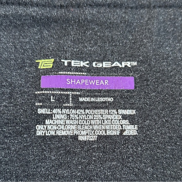 Tek Gear Shapewear Capri Leggings Ize L - Picture 5 of 8
